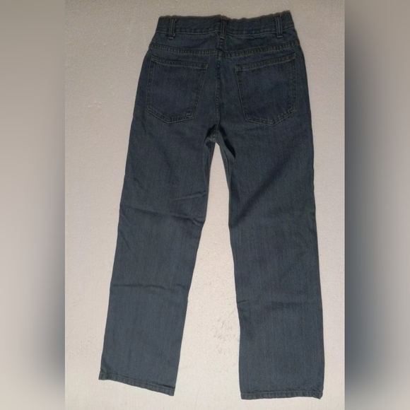 Faded Glory Boys Size 14 R Jeans Medium Blue Wash Adjustable Waist - Picture 2 of 10
